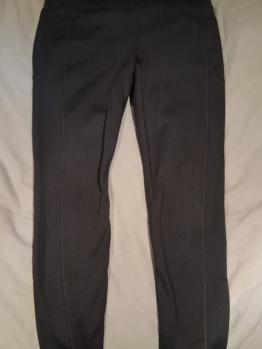 Spyder Black Women's Athletic Leggings Fleece Lined